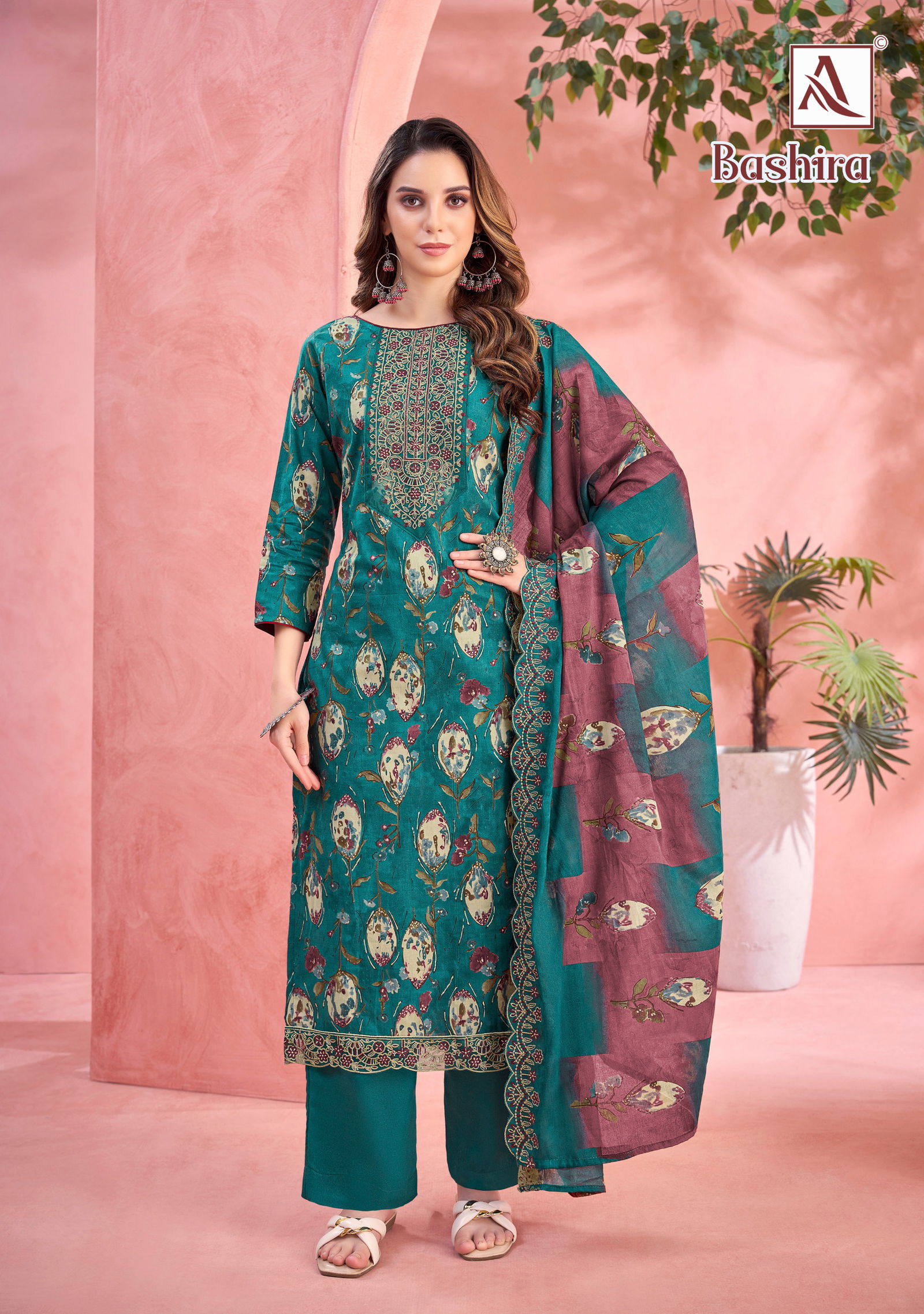 Bashira By Alok Suit Cambric Cotton Printed Bulk Dress Material Orders In India
